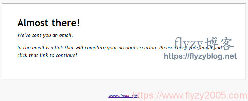 linode-new-account-alert